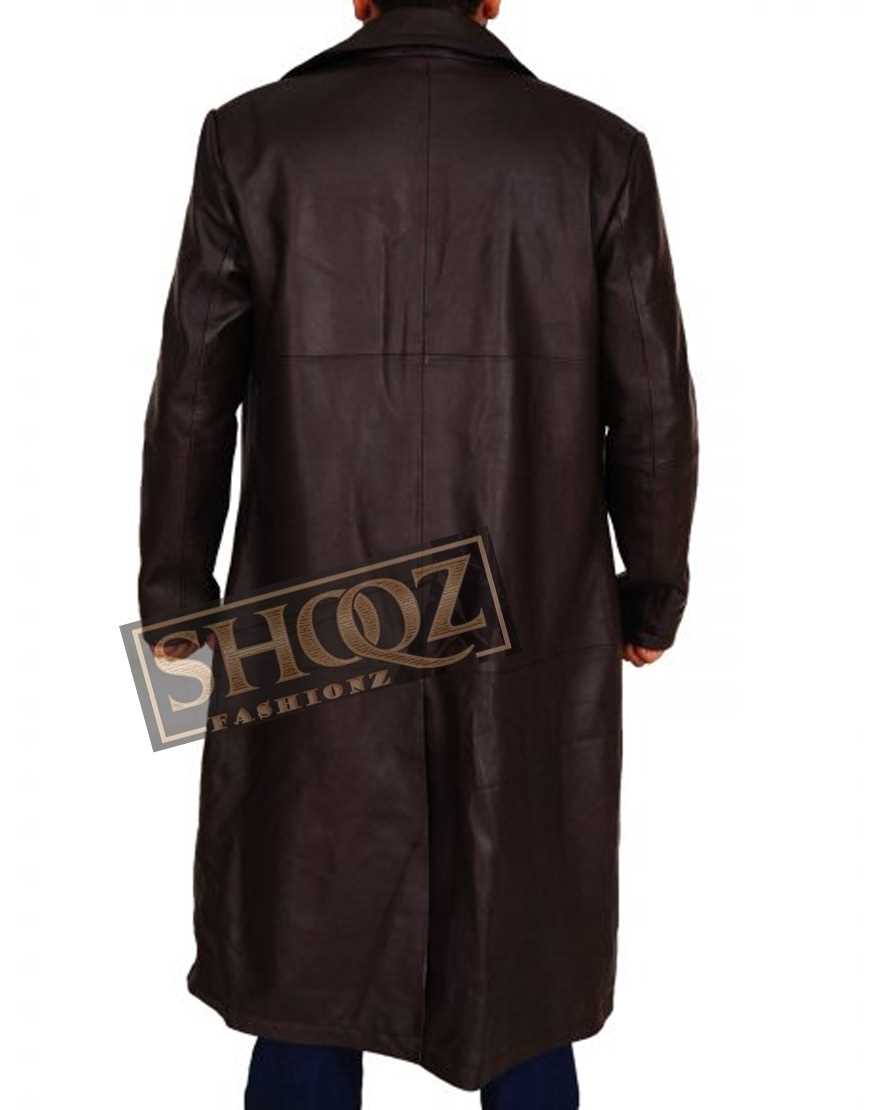 The Walking Dead Tom Payne (Paul Jesus) Brown Leather Coat